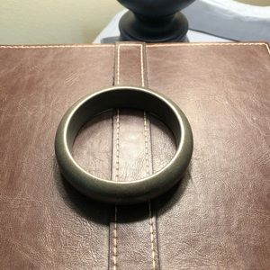 Gray Wooden Bangle